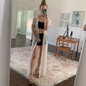 Swim cover up / kimono